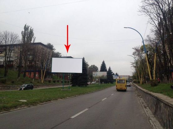 Фото рекламной плоскости по адресу дз70А2,просп. Свободи, 95