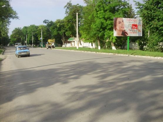 Фото рекламной плоскости по адресу Нигинское шоссе/ул. Северная/ул. Суворова