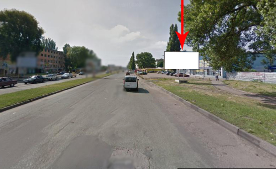 Фото рекламной плоскости по адресу Нп26А,просп.Електрометалургів, автовозкзал