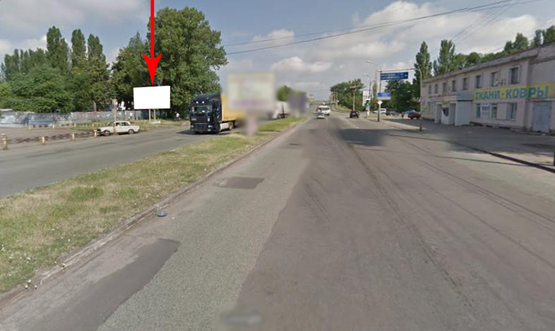 Фото рекламной плоскости по адресу Нп26Б,просп.Електрометалургів, автовозкзал