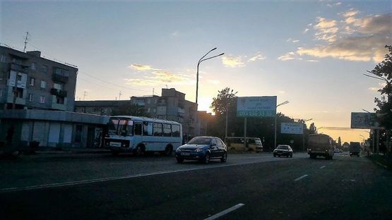 Фото рекламної площини за адресою Пв02Б,вул. Дніпровська - вул. Шахтобудівників