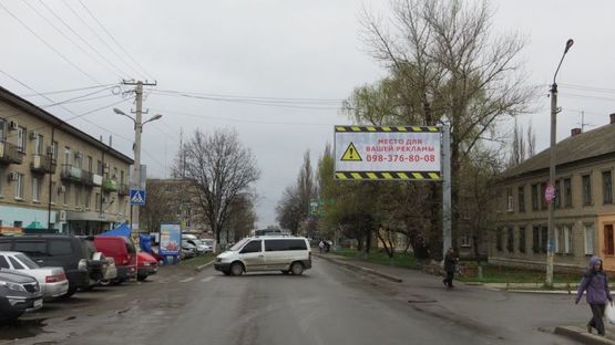 Фото рекламной плоскости по адресу Пв06А,вул.Полтавська, в районі д.154