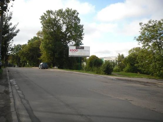 Фото рекламной плоскости по адресу м. Рівне, вул. Кн. Володимира, 29