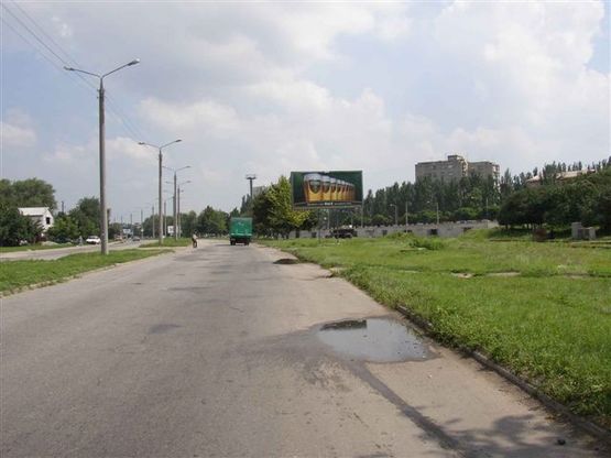 Фото рекламной плоскости по адресу вул.Тиражна, напрямок в місто, ст.А