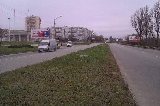 Фото рекламной плоскости по адресу пр.Радянський, 9, «сильпо» , ДК Хортицкий, ст.Б