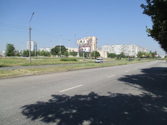 Фото рекламной плоскости по адресу вул.Інженера Преображенського, 9, «сильпо» , ДК Хортицкий, ст.Б, ВЕРХ