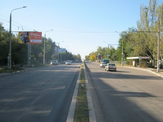 Фото рекламной плоскости по адресу вул.Перемоги-вул.Паркова, №1, ст.Б