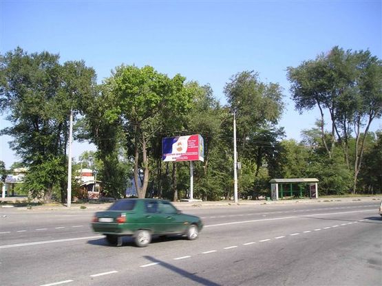 Фото рекламной плоскости по адресу вул.Рекордна, 1а - район порта, АЗС Альянс, ст.Б