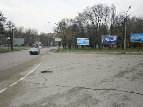 Фото рекламной плоскости по адресу вул.Козача -вул.Шкільна