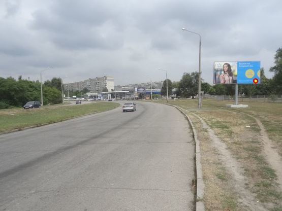 Фото рекламной плоскости по адресу Набережна магістраль  - лікарня Водників, ст.А