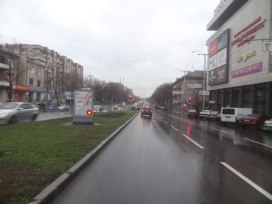 Фото рекламной плоскости по адресу вул. Приходська — вул. І.Франка (СИТИ-СКРОЛЛ)