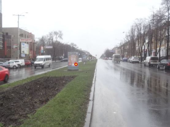 Фото рекламной плоскости по адресу вул. Приходська — вул. І.Франка (СИТИ-СКРОЛЛ)