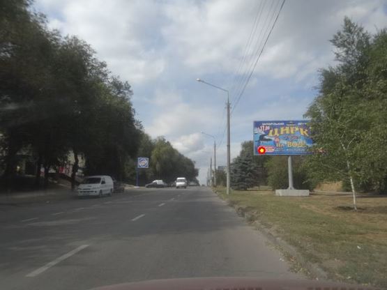 Фото рекламної площини за адресою вул.Незалежної України -район Обл.УВД, ст.А