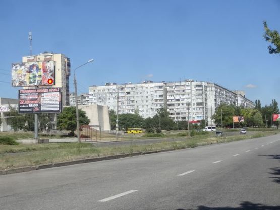 Фото рекламной плоскости по адресу вул.Інженера Преображенського, 9, «сильпо» , ДК Хортицкий, ст.Б, ВЕРХ