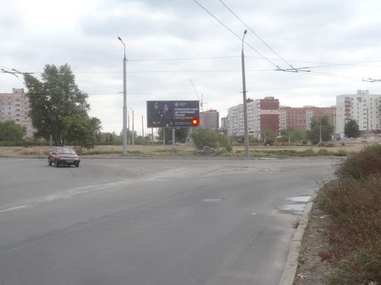 Фото рекламной плоскости по адресу вул.Новокузнецька - вул.Нагнибеди (коло біля супермаркета "Сільпо"), ст.А