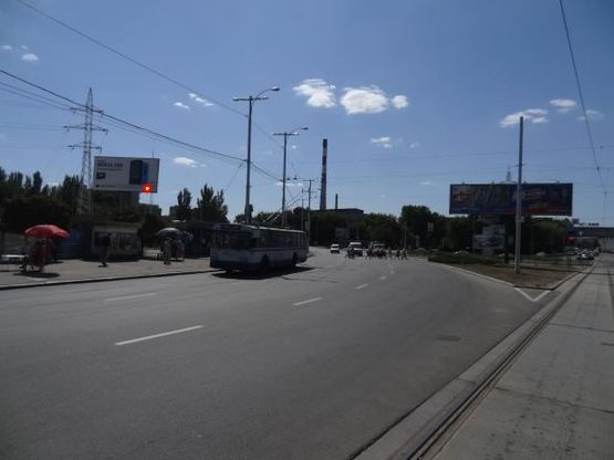 Фото рекламной плоскости по адресу пр.Соборний,20 -автовокзал, ст.Б