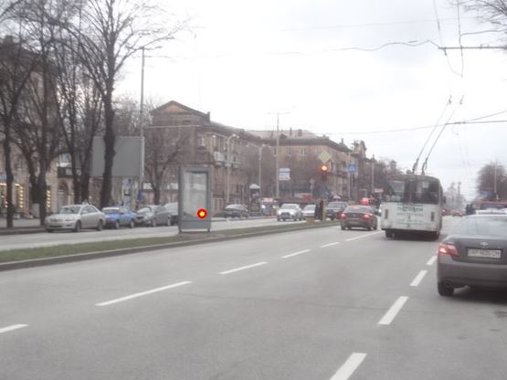 Фото рекламної площини за адресою вул. Маяковського — вул. Лермонтова (СИТИ-СКРОЛЛ)