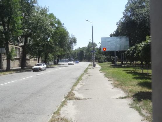 Фото рекламної площини за адресою вул.Б. Хмельницького  - вул.Лобановського, район стадіона, ст.А