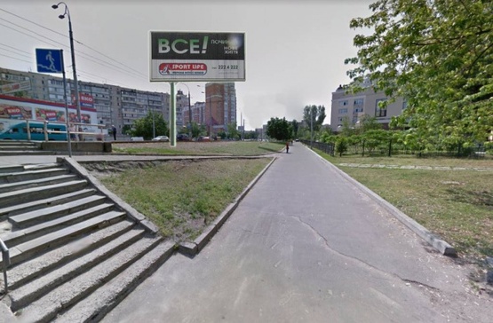 Фото рекламної площини за адресою Зої Гайдай, 3 ( ЕКО-Маркет )