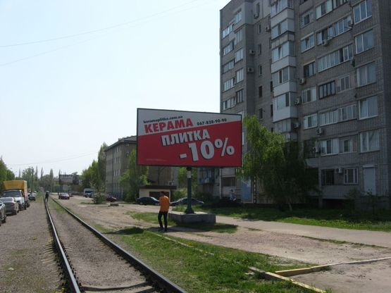Фото рекламної площини за адресою вул. Богаєвського (вул. 40 років Жовтня), 5