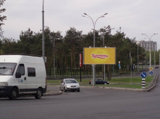 Фото рекламной плоскости по адресу Строителей/Жмаченко