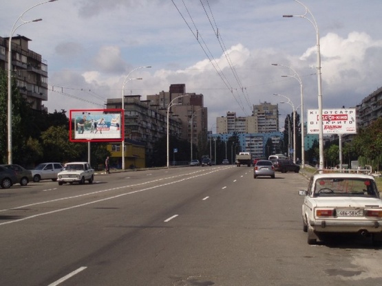 Фото рекламної площини за адресою Мате Залки, 8