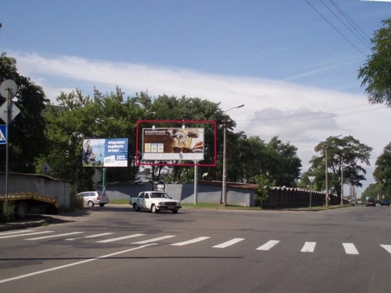 Фото рекламной плоскости по адресу Шамрыло/Кузьминская
