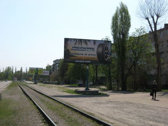 Фото рекламної площини за адресою вул. Богаєвського (вул. 40 років Жовтня) - вул. Мазепи (вул. Бутиріна)