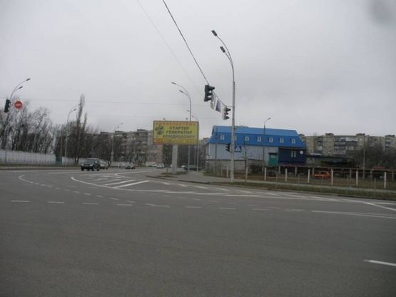 Фото рекламной плоскости по адресу Ревуцкого/Здолбуновская