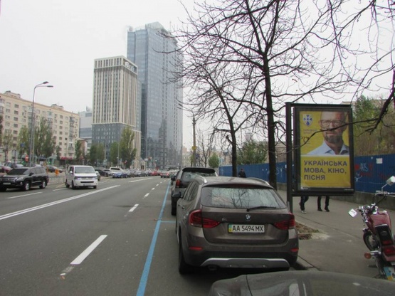 Фото рекламної площини за адресою Мечникова, 2  навпроти БЦ"Парус"