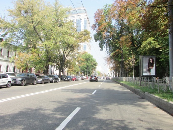 Фото рекламної площини за адресою Московська, 37