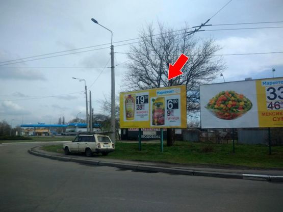Фото рекламної площини за адресою пр. Лесі Українки (пр. 50 років Жовтня), пр. Полтавський