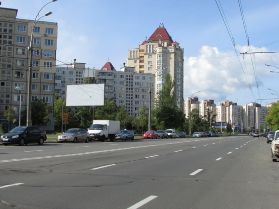 Фото рекламной плоскости по адресу Героїв Сталінграду проспект, 30