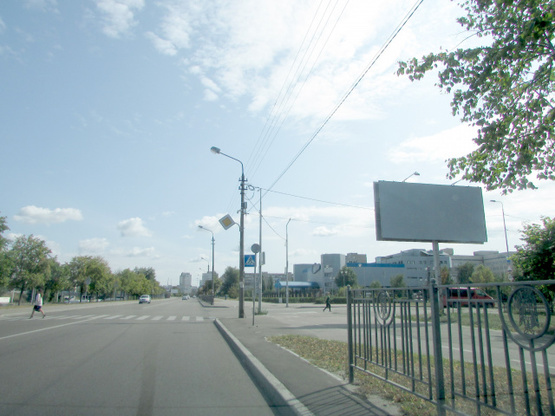 Фото рекламной плоскости по адресу Оноре де Бальзака / Архітектора  Ніколаєва, 17