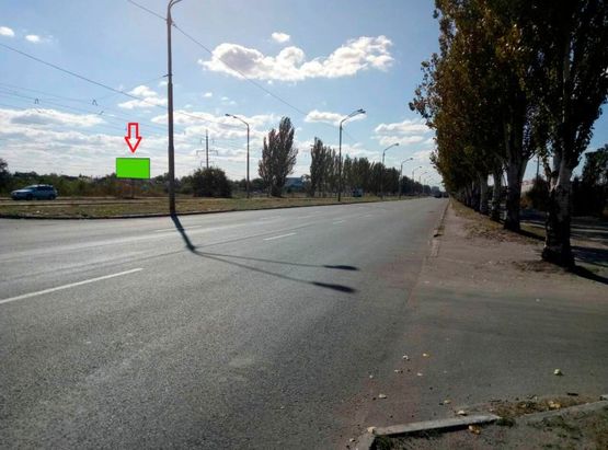 Фото рекламной плоскости по адресу Донецьке Шосе вул. Чернигівська