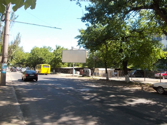 Фото рекламної площини за адресою Черноморского Казачества №70 А