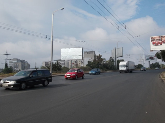 Фото рекламної площини за адресою Грушевского Мих. напротив №2а В