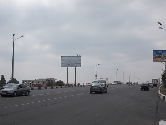 Фото рекламної площини за адресою Овидиопольская дорога на мосту (схема №2) В