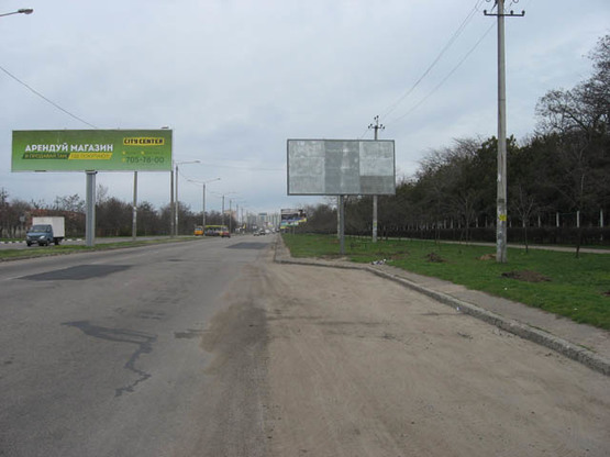 Фото рекламної площини за адресою Южная дорога №2/1 А
