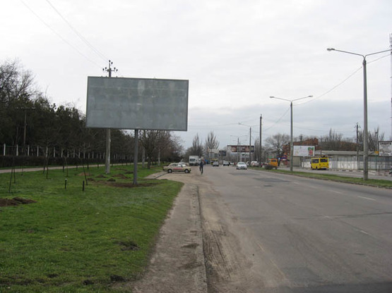 Фото рекламної площини за адресою Южная дорога №2/1 В