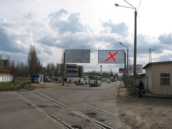 Фото рекламної площини за адресою Ат.Головатого (напротив дома №141 по Черноморского Казачества) А правая