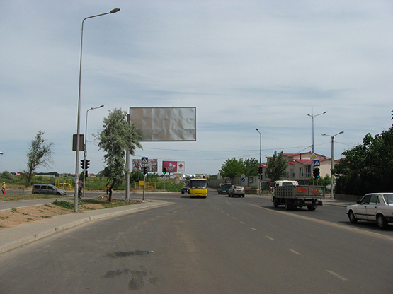 Фото рекламної площини за адресою Заболотного угол Сахарова №34 В