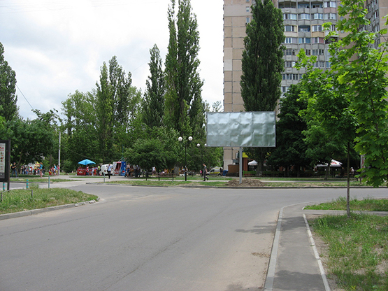 Фото рекламної площини за адресою Крымская №74 А