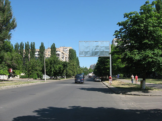 Фото рекламної площини за адресою Заболотного №35 А