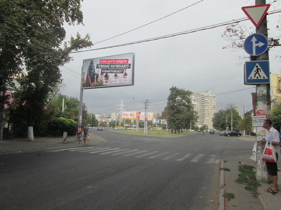 Фото рекламной плоскости по адресу Долгая ул. №123 В