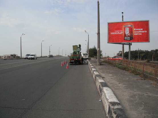 Фото рекламної площини за адресою 6-й км Овидиопольской дороги А