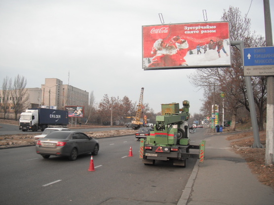 Фото рекламної площини за адресою Балковская Ленинградская А