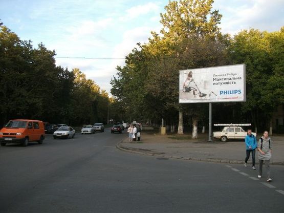 Фото рекламной плоскости по адресу Варненская №9 А