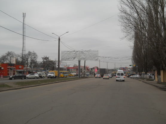 Фото рекламної площини за адресою Днепропетровская дорога №70 А левая