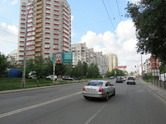 Фото рекламної площини за адресою Вильямса Ак. ул., 11 ("Royal Market", комплекс "Лавилиа"), в направ.Кольцевой дороги